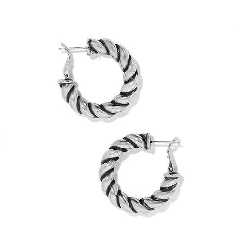 Drop Earrings for Birthday Celebration -Brighton | Interlok Twist Medium Hoop Earring