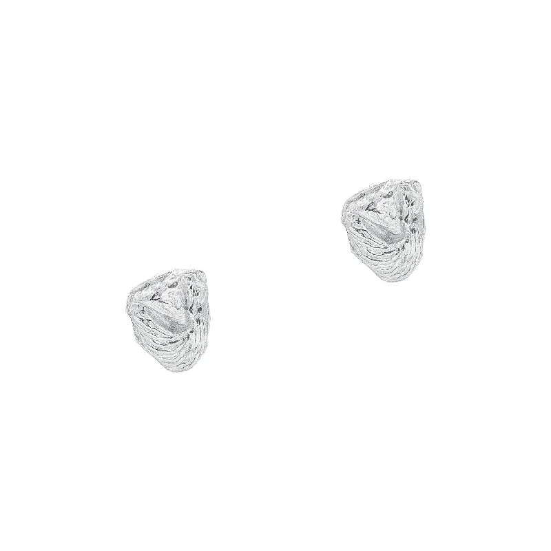 Best hoop earrings with butterfly motifs for a playful and whimsical appearance-The Gaia Silver Earrings