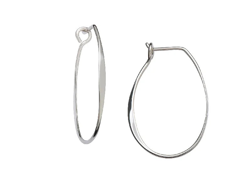 Hoop earrings with open designs for a modern, lighthearted vibe-Olivia Hoop Earrings