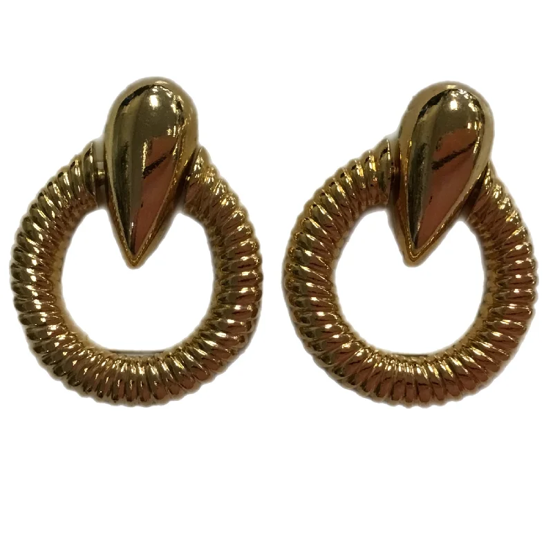 Hoop earrings with stacked layers for a bold and textured design-Earrings Dangle/drop By Cmc