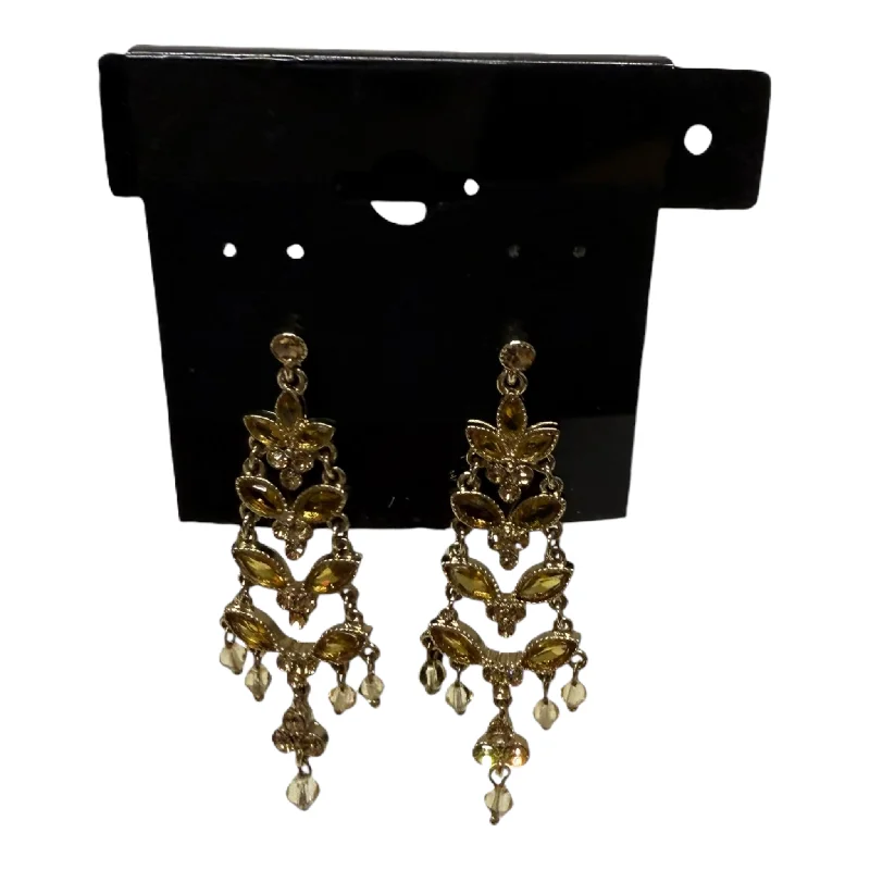 Hoop earrings with polished metal for a shiny and high-quality finish-Earrings Dangle/drop By Cme