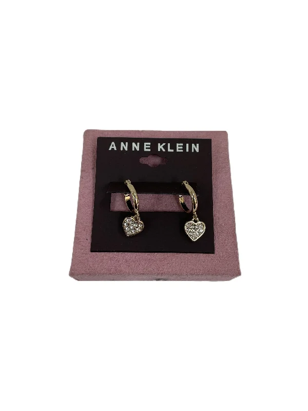 Best hoop earrings with intricate beaded details for a textured, stylish appearance-Earrings Hoop By Anne Klein