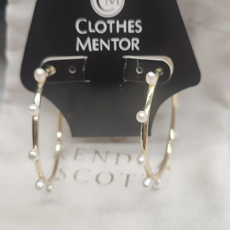 Hoop earrings with hearts for a sweet and romantic gesture-Earrings Hoop By Kendra Scott