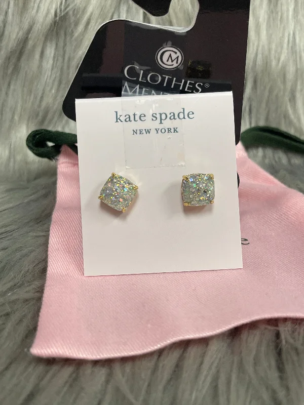 Best hoop earrings with gemstone accents for a colorful and elegant appearance-Earrings Stud By Kate Spade