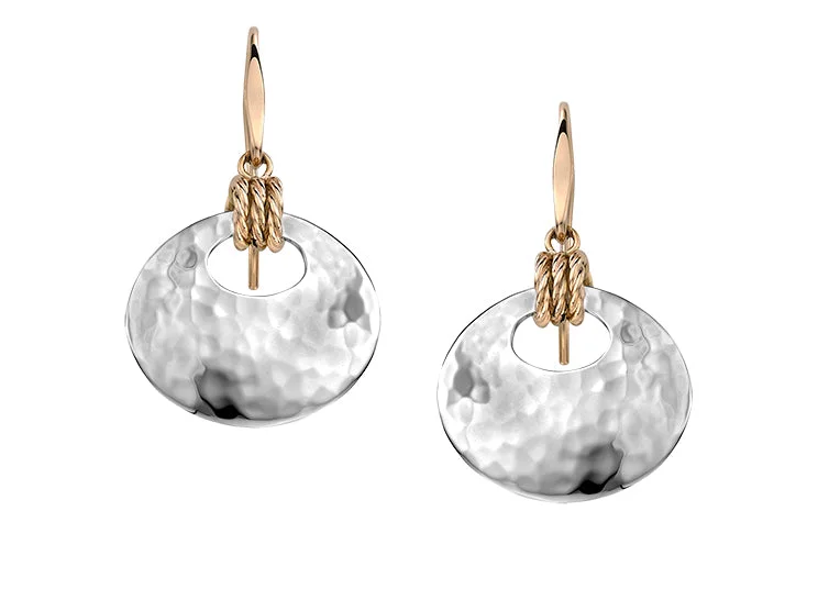 Hoop earrings with oversized pearl accents for a statement-making look-Knot-i-cal Earrings