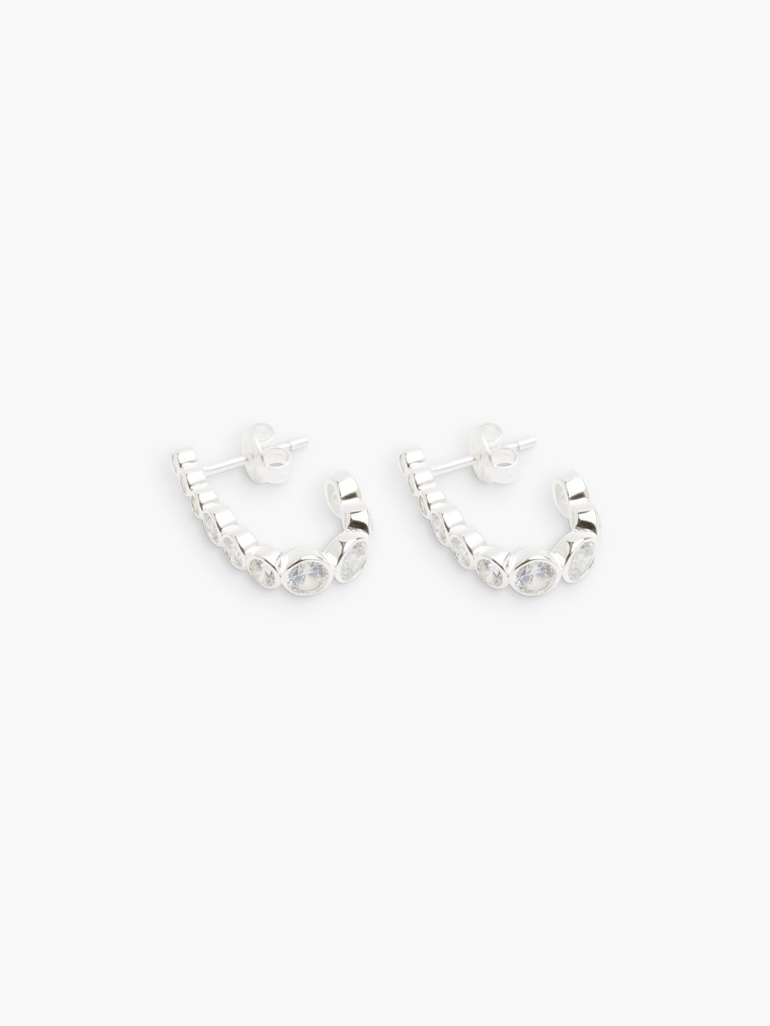 Best hoop earrings with sparkling cubic zirconia for a brilliant, budget-friendly effect-Oda Earrings