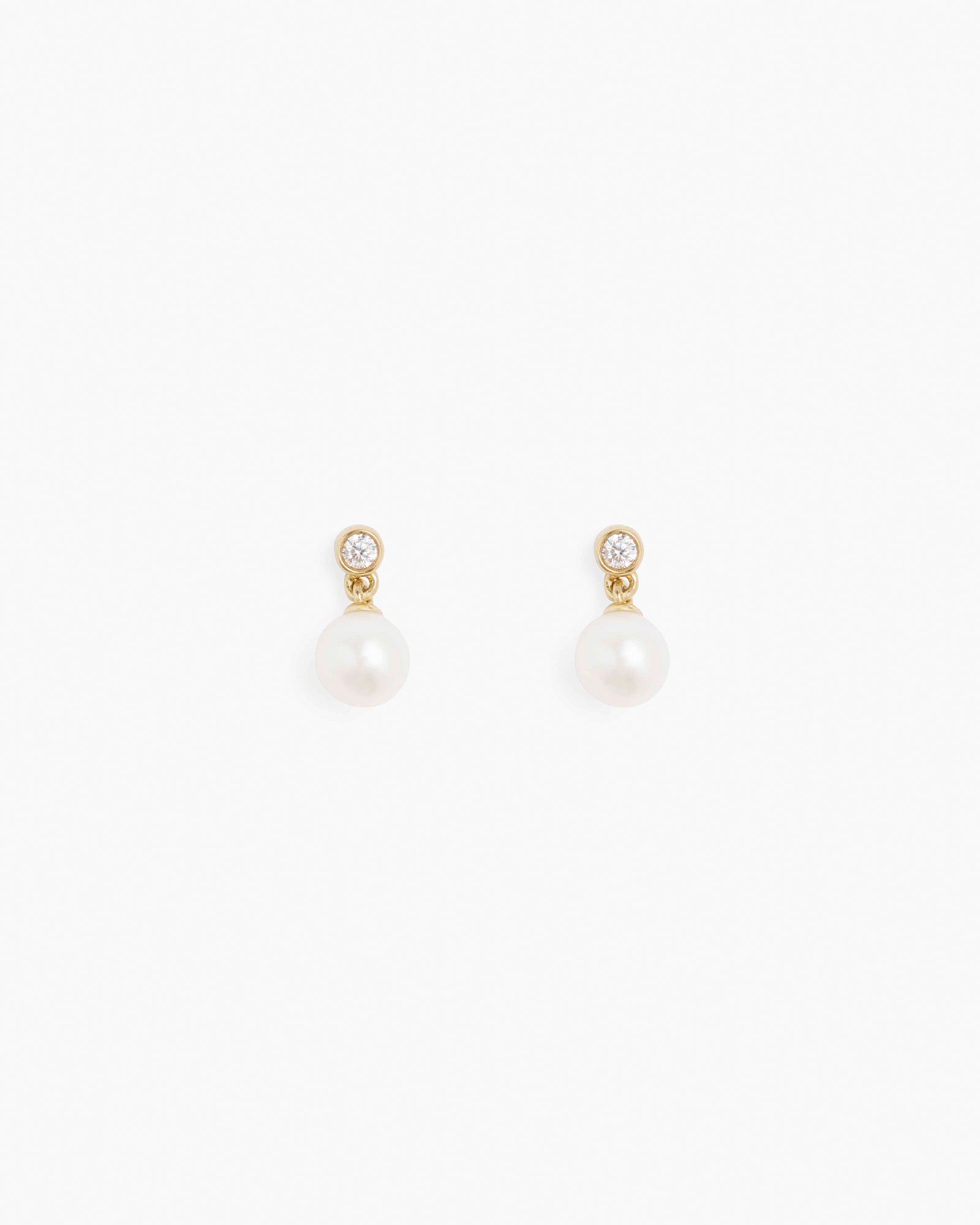 Hoop earrings with pearl accents for a chic and classic style-Odile Mini Earrings