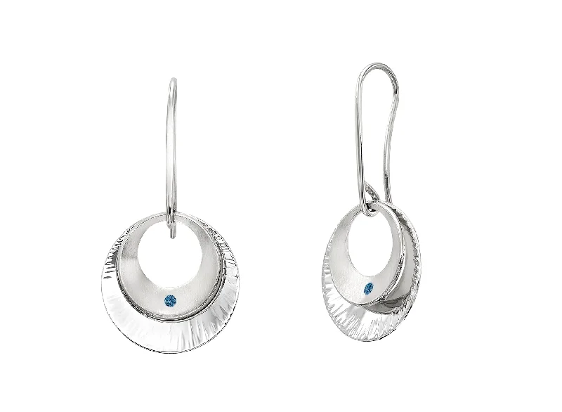 Best hoop earrings with gemstone accents for a colorful and elegant appearance-Shimmer Earrings