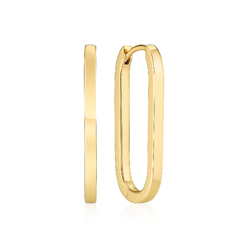 Best hoop earrings with stacked layers for a dimensional and bold look-Capizzi Pianura Medio Gold Plated Earrings