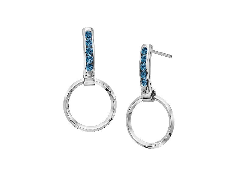 Best hoop earrings with delicate chain details for a trendy and stylish design-Uptown Earrings