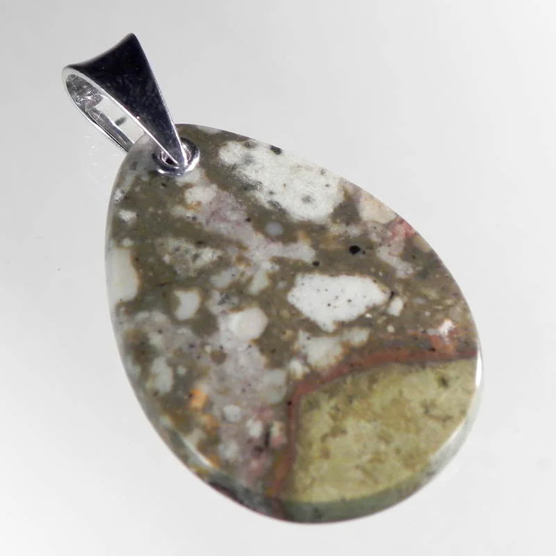 Necklaces and pendants with abstract shapes for a modern, creative appearance-Jasper Pendant