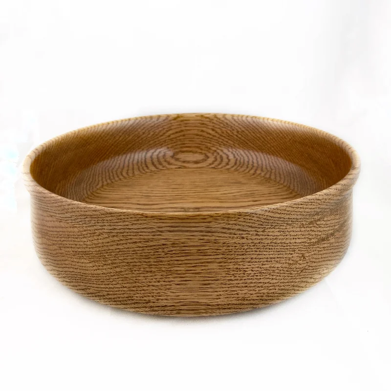 Beautiful necklaces and pendants with layered chains for a fashionable, chic look-Large Oak Bowl