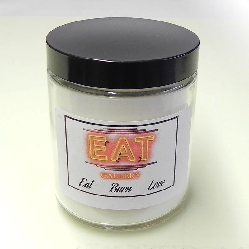 Unique necklaces and pendants with vintage-inspired designs for timeless appeal-NATURAL SOY CANDLE "ALE EAT"