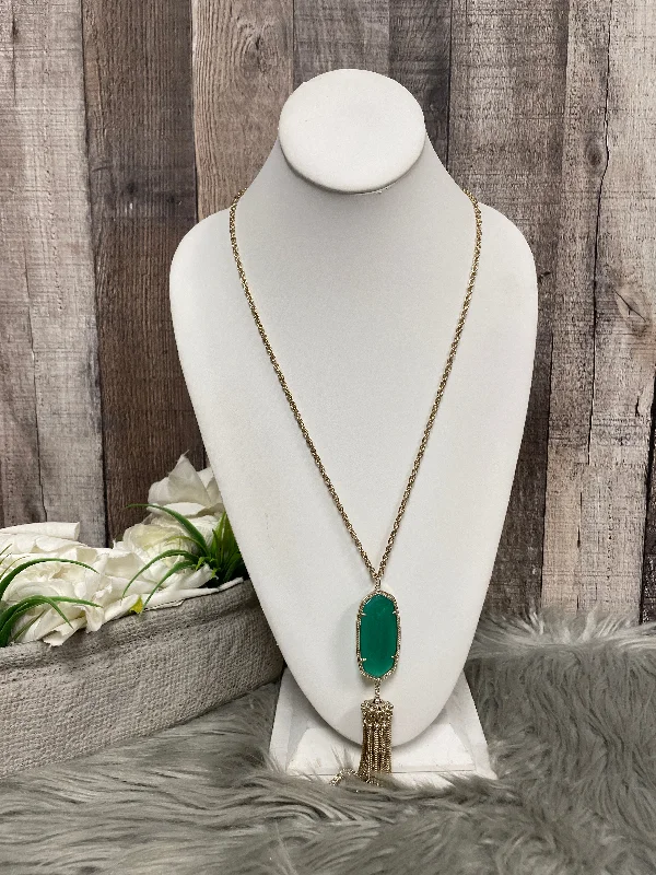 Beautiful necklaces and pendants with layered chains for a fashionable, chic look-Necklace Charm Kendra Scott