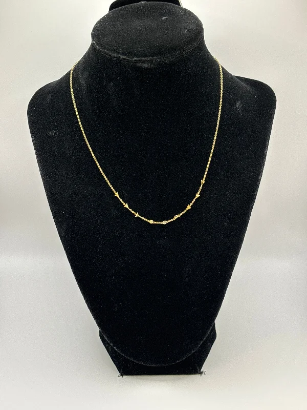 Elegant necklaces and pendants with gold chains for a chic, timeless appearance-Necklace Choker & Collar Stella And Dot, Size 1