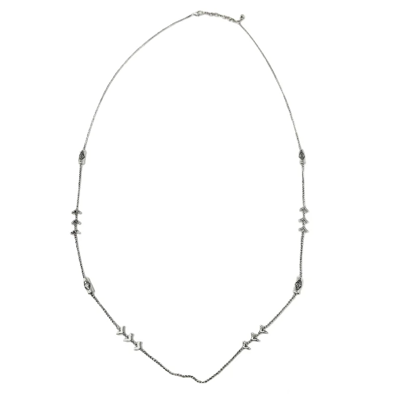 Necklaces and pendants with clear quartz for a pure and radiant look-Necklace Designer By Brighton