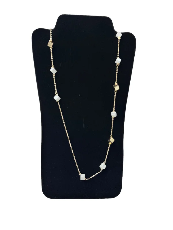 Best necklaces and pendants with glowing moonstone for an ethereal glow-Necklace Layered By French Connection