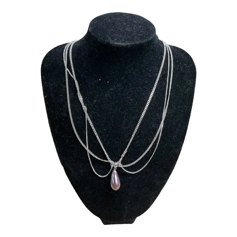 Necklaces and pendants with pearls for a classic and sophisticated touch-Necklace Pendant By White House Black Market