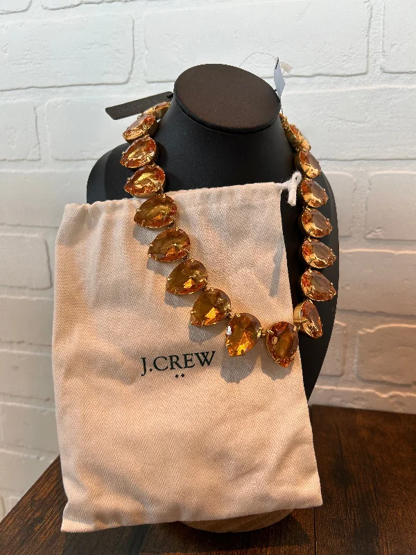 Unique necklaces and pendants with engraved messages for a sentimental gift-Necklace Statement J. Crew